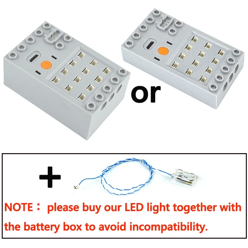 USB-Controlled LED Light Block with Bluetooth for Construction Brick Toy Sets