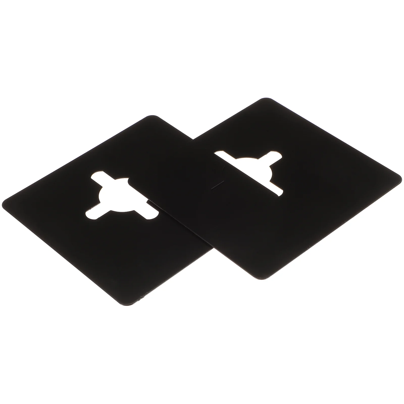 Ball Lock Door Reinforcement Plate Knob Stainless Steel Plates Deadbolt Cover Kick Strike Hole Knobs