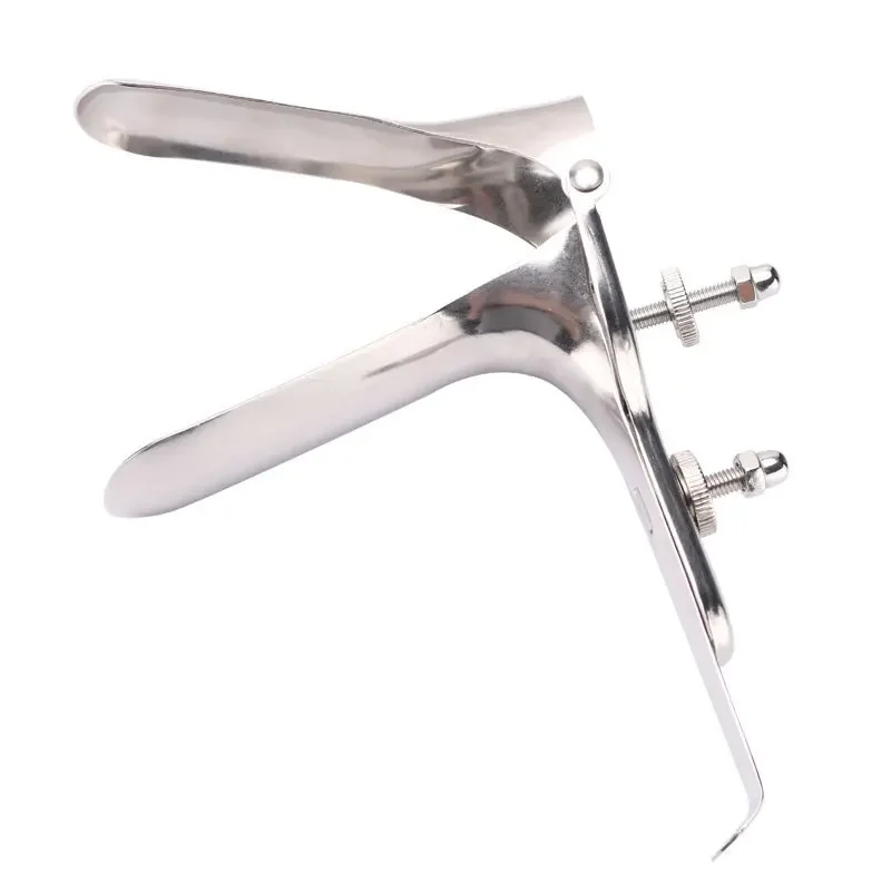 1PC Stainless Steel Vaginal Dilator Expansion Device Voyeuristic Colposcope Speculum for Anal Sex Toys