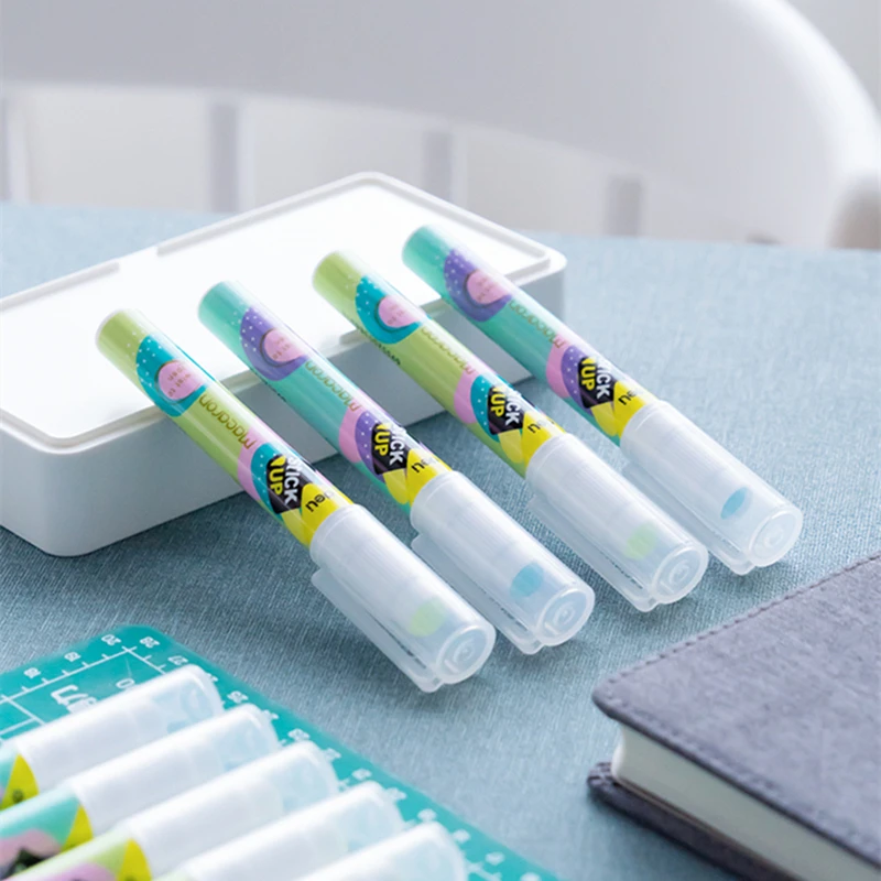 Glue Stick DELI Pen Style Glue Stick High Viscosity Glutstick Solid Glue Paper Sticker Stationery Office Supplies