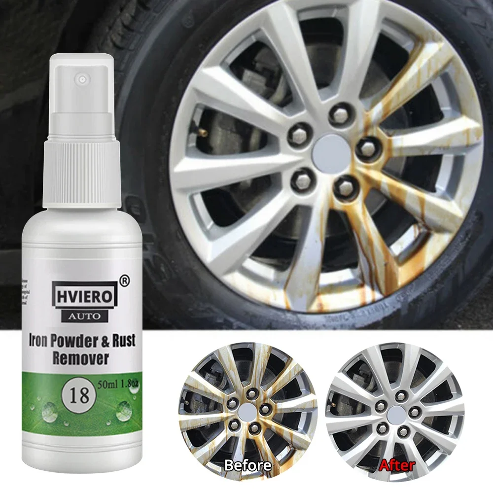 20/50ml Car Paint Wheel Iron Powder Auto Cleaning Agent Rim Cleaner Coating Supplie Spot Rust Tar Remover Polishes Care Washing