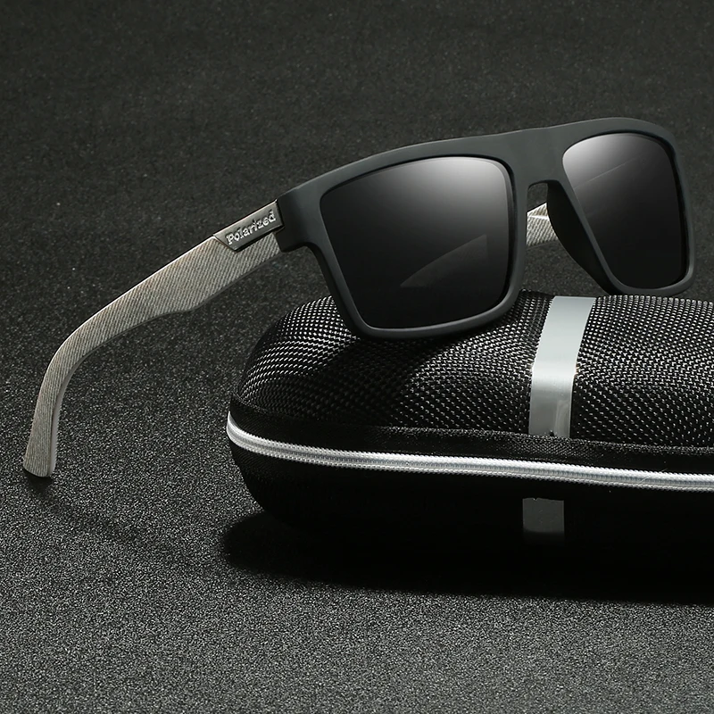 Lunettes de soleil polarisées luxe homme vintage conduite escalade sport cadeau Noël pêche