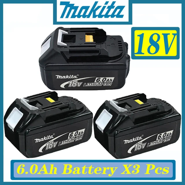 100% original Makita 18V 6.0Ah rechargeable power tool battery