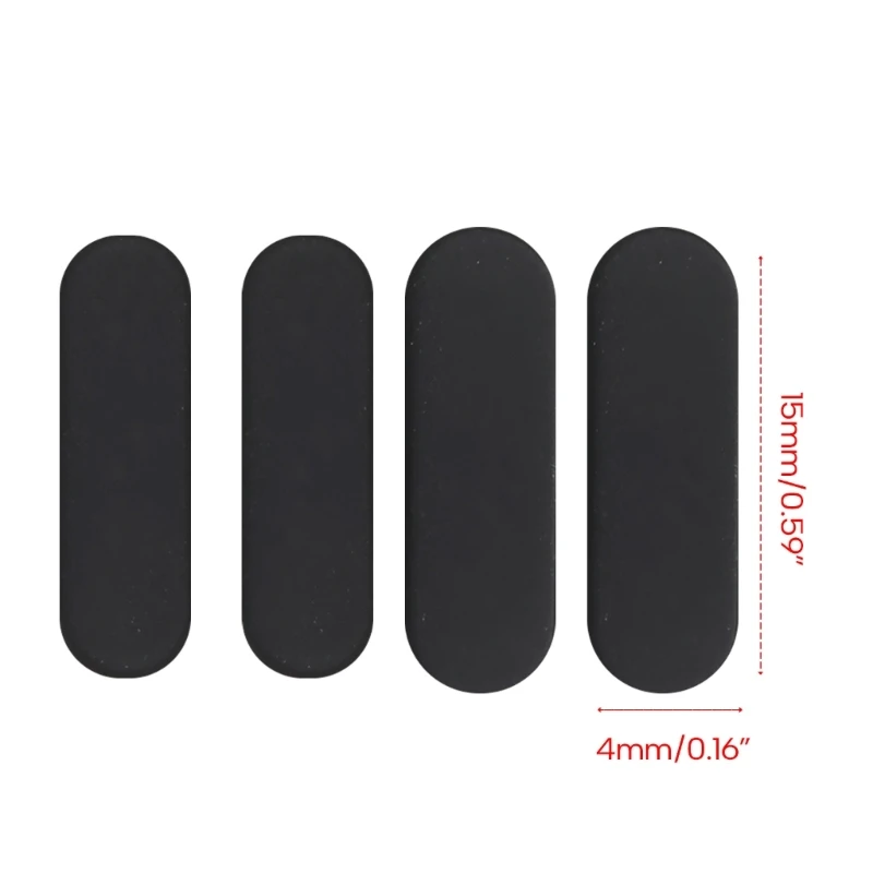 4Pcs Bottom Case Cover Rubber Feet Replacement Pad for Lenovo Thinkpad X1 Carbon 7th Gen 8th X1C Part