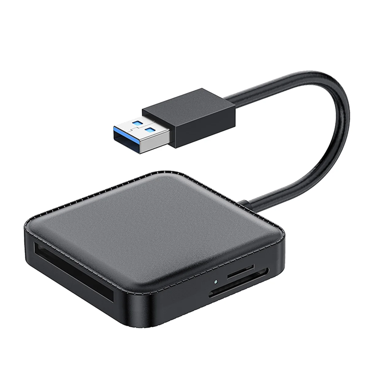 

USB 3,0 устройство для чтения SD-карт 4 в 1, устройство чтения SD-карт MS.CF.TF.SD-карт, адаптер для компьютера, ноутбука, ПК, Android, Windows OS