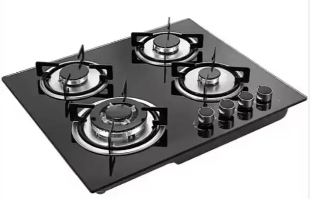 2.75 + 1.75 + 1.75 1.0 KW Four-Cooker Cooktop Burner Gas Stove Household Commercial 4 Burner Gas Stove