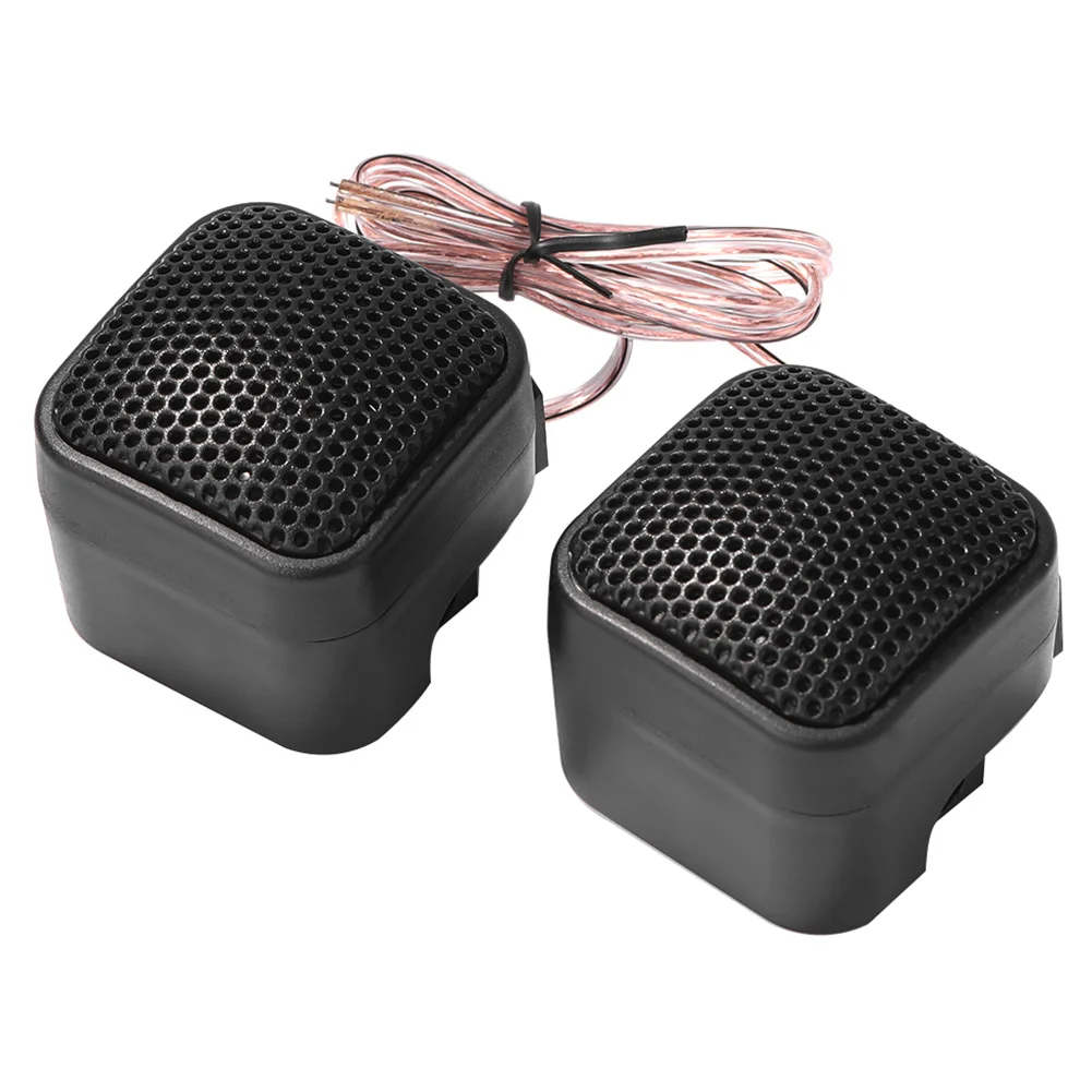 500W 5A 12V DC Car Audio Loudspeaker Mini Tweeter Speaker Super Power Audio Auto Sound Speaker Mini Square