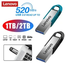  Lenovo 2TB USB 3.0 pen drive Metal High Speed flash disk 1TB 512GB usb memory stick pendrive 128gb For PC/Laptop/Ps4 controler 