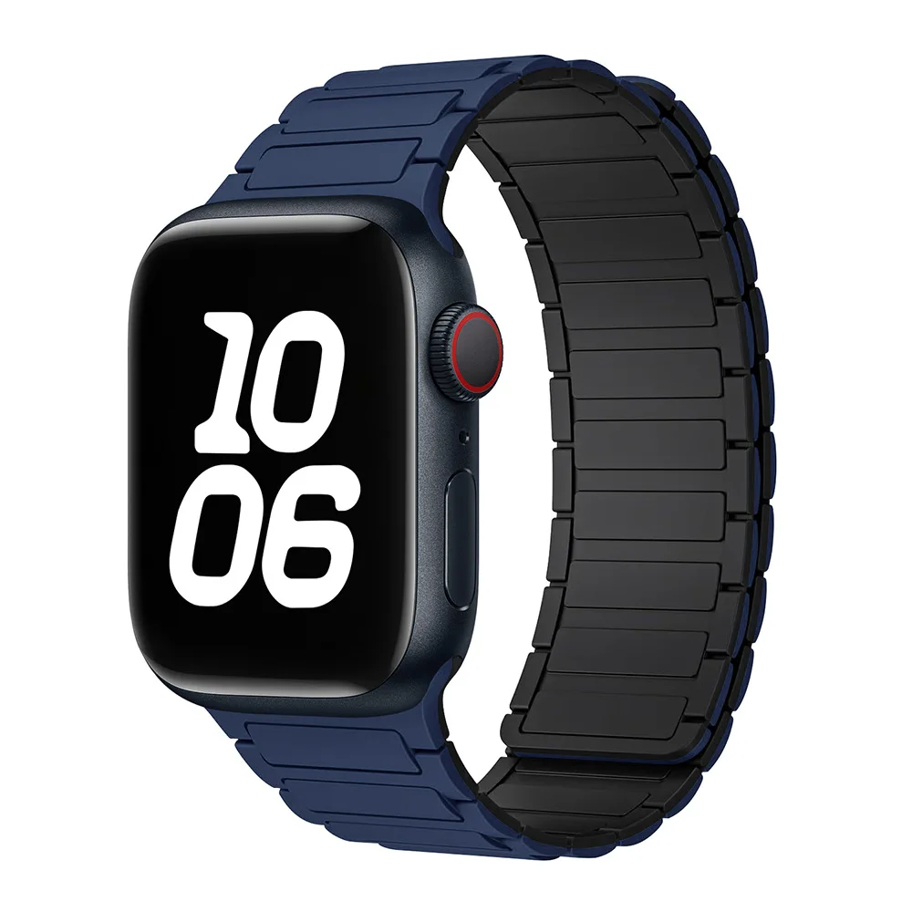 Magnetic Loop Silicone Strap Bracelet