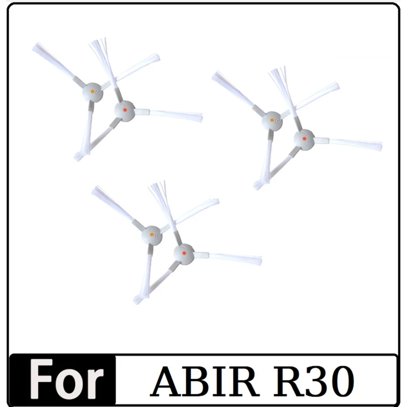 

6PCS Replacement For ABIR R30 Robot Vacuum Cleaner Washable Side Brush Household Cleaning