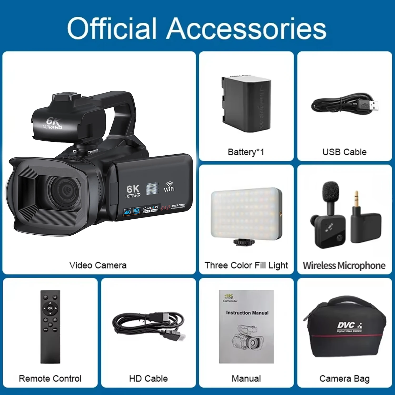 wireless mic light