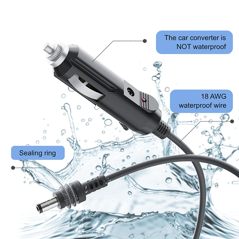 2M/3M/5M For Starlink Mini DC Power Cable Car Charger Port Adapter 18AWG Wire Outdoor Waterproof Plug and Play 2M/3M/5M For Starlink Mini DC Power Cable Car Charger Port Adapter 18AWG Wire Outdoor Waterproof Plug and Play power adapter power cable