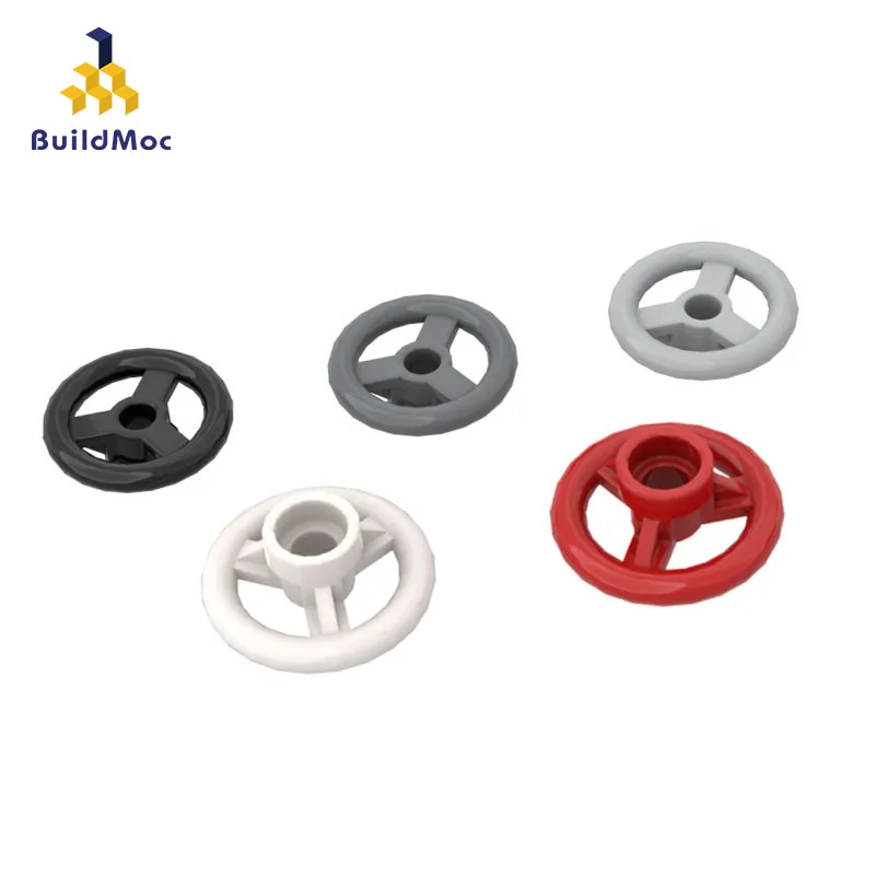 10Pcs MOC Parts 30663 16091 Steering Wheel Small 2 x Compatible Bricks DIY Assmble Building Block Particle Kid Puzzle Toy Gift | Игрушки и