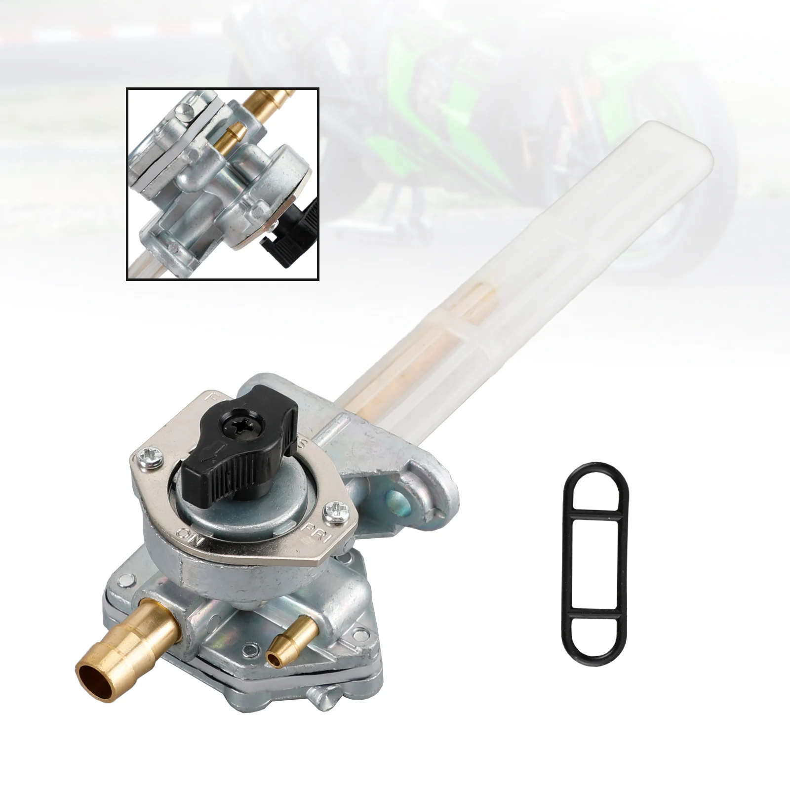 

Artudatech Gas Tank Fuel Cock Valve Petcock fit for Kawasaki VN400 VN800 Vulcan 51023-1219