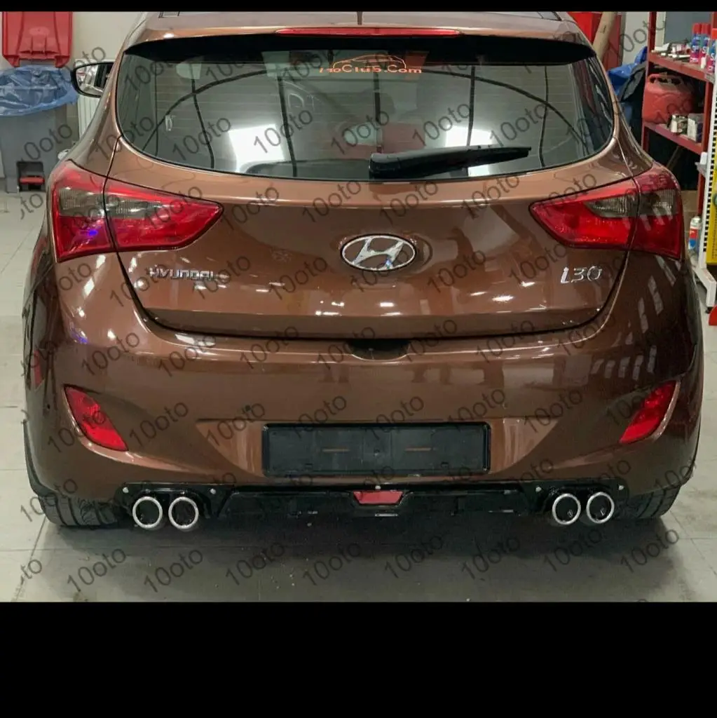 Car rear bumper Spoiler diffuser for Hyundai i30 universal rear ...