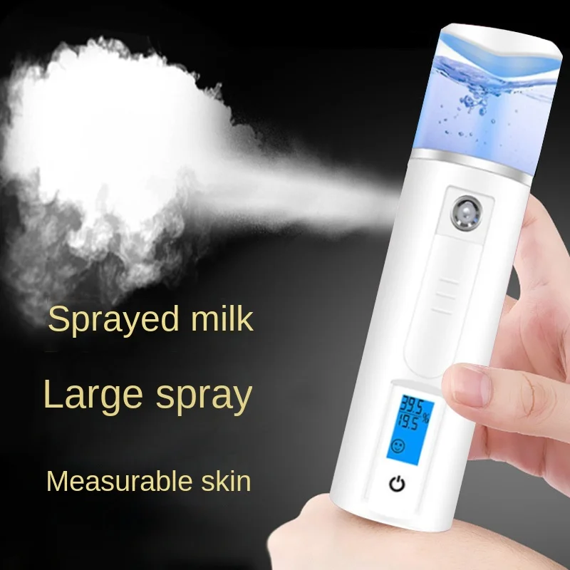 Nano Mist Sprayer Handheld Portable Domestic Beauty Apparatus Rechargeable Portable Face Steaming Mini Facial Sprayer.