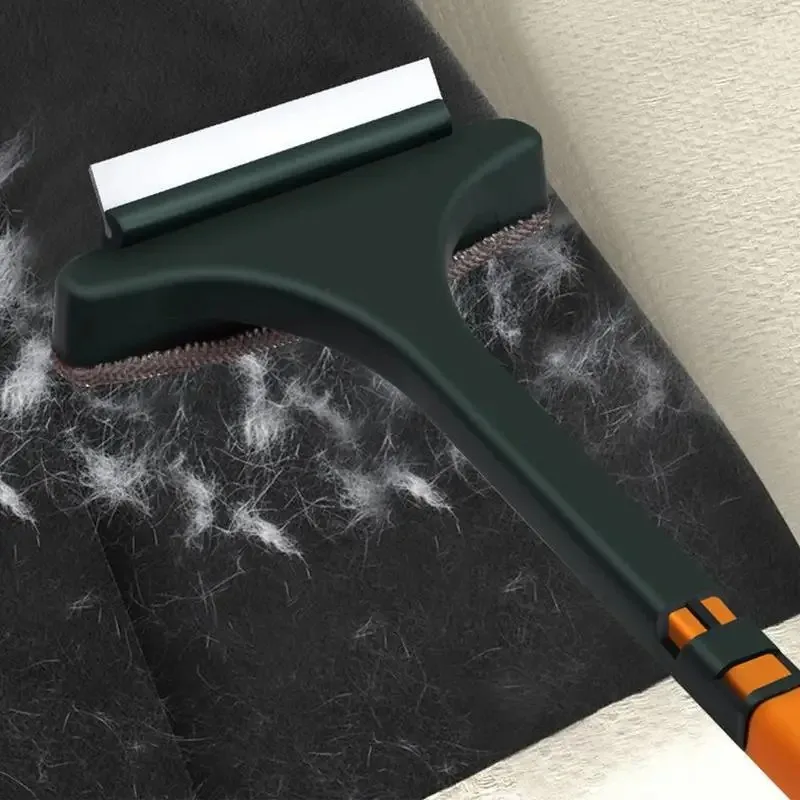 2 in 1 Window Screen Cleaner Brush Extendable Handle Dual Sided Squeegee Scrubber No Disassembly Required Anti Dust Cleaning Too 6