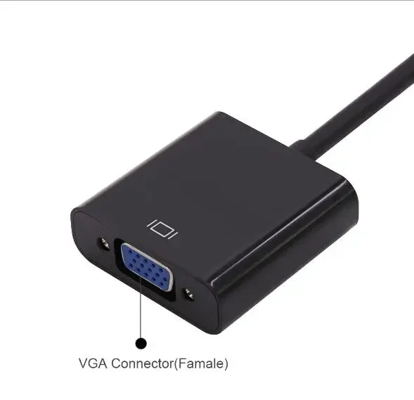 DP To VGA DisplayPort Male To VGA Female Converter Adapter Cable 1080P For TV Laptop Computer Projector displayport to vga adapter cable