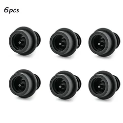 Premium Wine Vacuum Sealer Stoppers - Preserves Freshness with Durable Rubber Caps (6pcs)