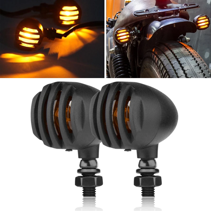 

Motorcycle Brake Lights Motorbike Turn Signal Indicator Lamp for Harley/Honda/Kawasaki/Suzuki