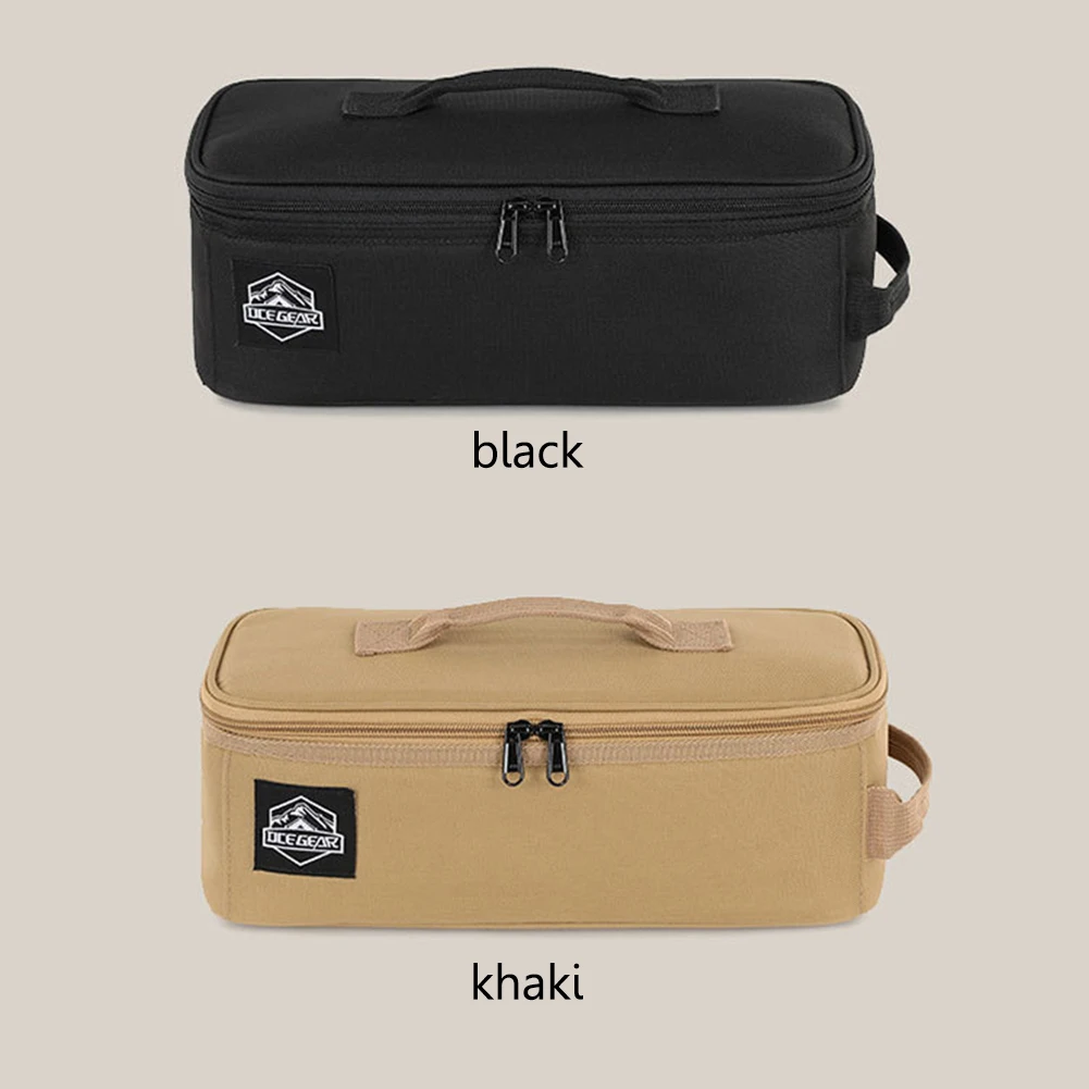 Outdoor Camping Storage Pouch Multipurpose Travel BBQ Hiking Organizer 900D Oxford Cloth Double Zipper for Travel Hiking BBQ