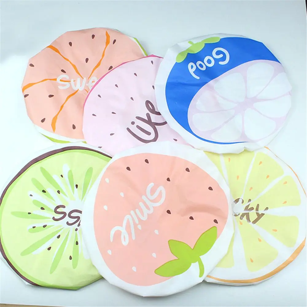 Waterproof Shower Cap 1pc Reusable Hair Cover For Women