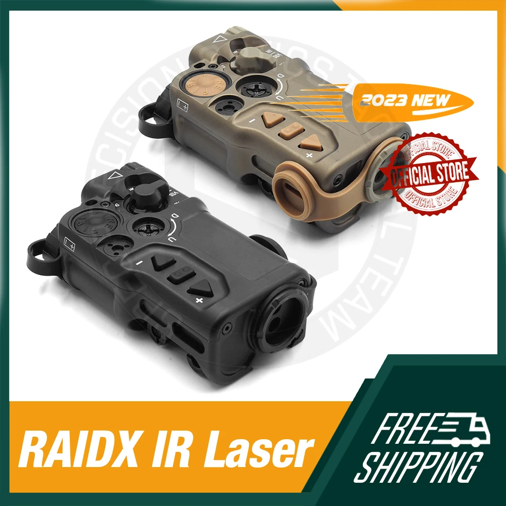 Tactical Laser Sight Raid-x Hunting Flashlight RAID X Metal Red Green Blue IR Laser Strobe AXON Dual Function Switch Scout Lamp