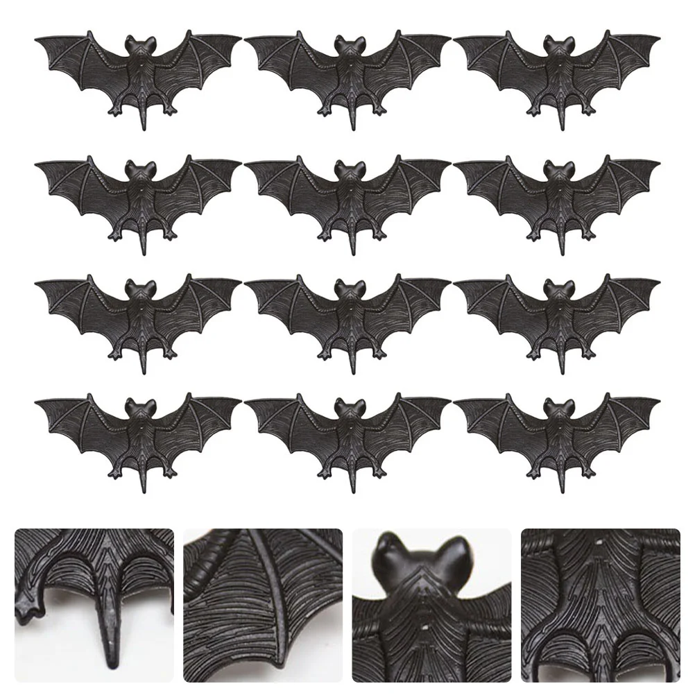 

Настенное украшение, искусственная мягкая резиновая летучая мышь, украшения на Хэллоуин, вечерние Supply