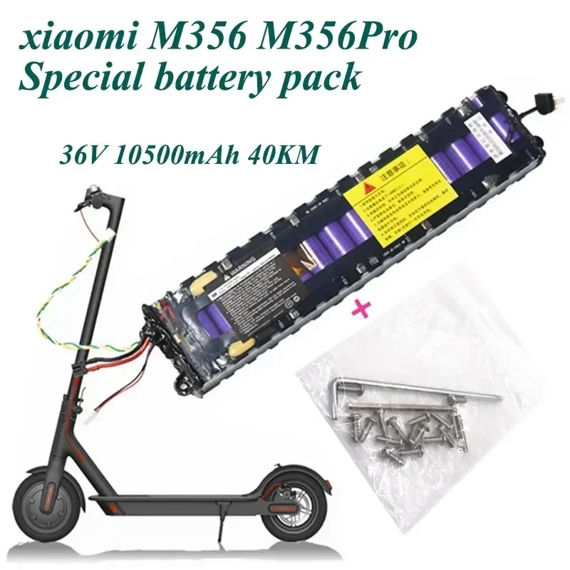 

36V 10.5Ah Scooter Battery Pack for Xiaomi Mijia M365, Electric Scooter, BMS Board for Xiaomi M365 for Xiaomi M365 Battery Fold