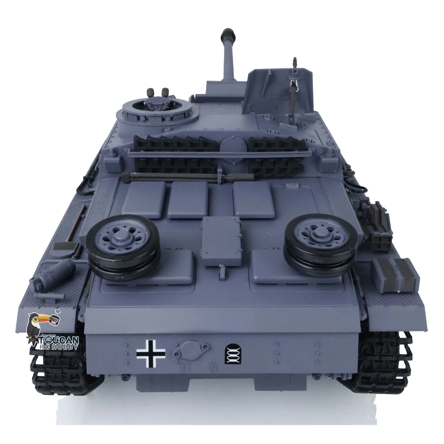 2.4G HENG LONG 1/16 Scale 7.0 Plastic Ver Jadpanther  RTR RC Tank Model 3869 3868 Toucan RC Hobby Army Vehicle for Boys TH17437 5