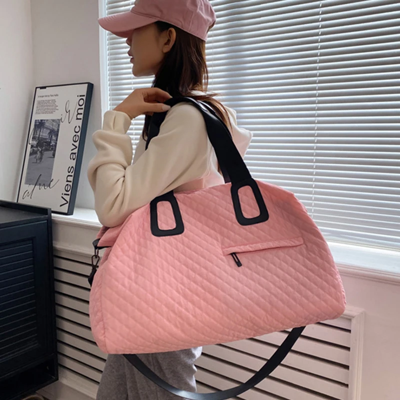 

Waterproof Oxford Travel Handbag Crossbody Bag Large Capacity Women's Fashion Shoulder Short-Distance Business Trip Luggage Bag