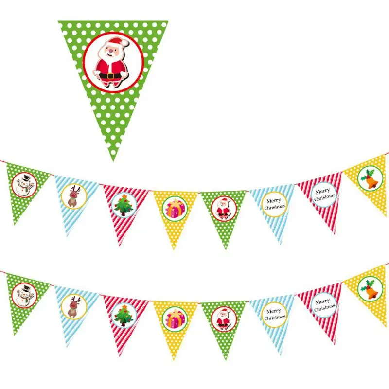 Christmas Banner 2023 Merry Christmas Decorations For Home Garland Santa Claus Navidad For Xmas Gift Noel Decor New Year 2024