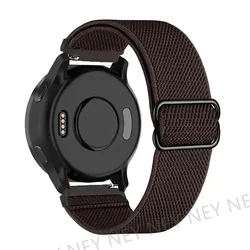 Silicone Smartwatch Replacement Strap - 20mm/22mm Adjustable Wristband for 22mm watch band (Dark coffee 20)