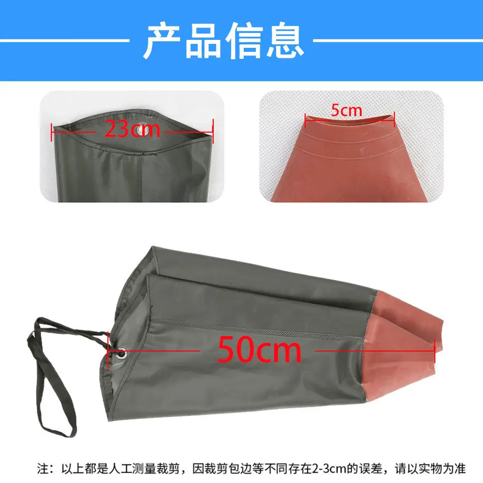 Labour protection rubber long sleeve men wear-resisting extended sleeve waterproof and oil sleeves