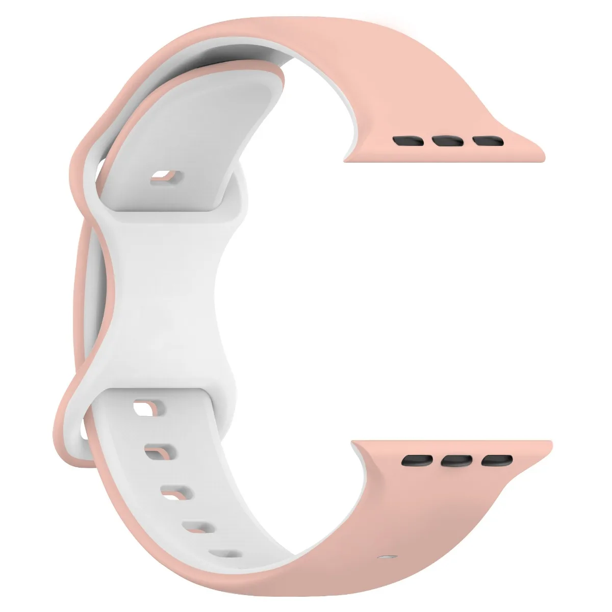 Cinturino per iWatch 42/44/45/49mm 38/40/41mm Cinturino sportivo in silicone alla moda per orologi serie Ultra2 Se 9/8/7/6/5/4/3_voghion.com
