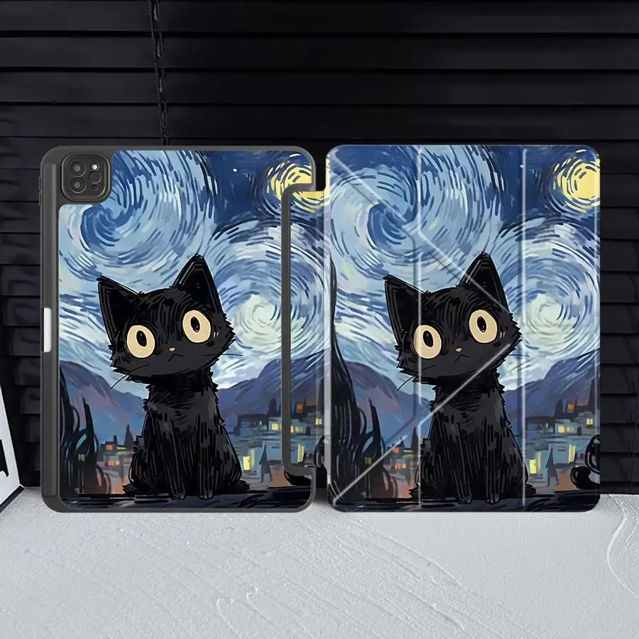 Starry Sky Tablet Case with Holder Cover