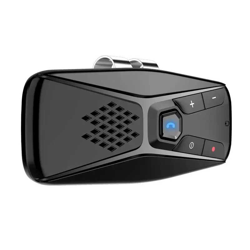 Bluetooth Handsfree Kit Wireless Car Kit Handsfree Calling Speakerphone Automatic Shut Down and Auto Connect Siri Voice Assistance With Visor Clip bluetooth handsfree kit