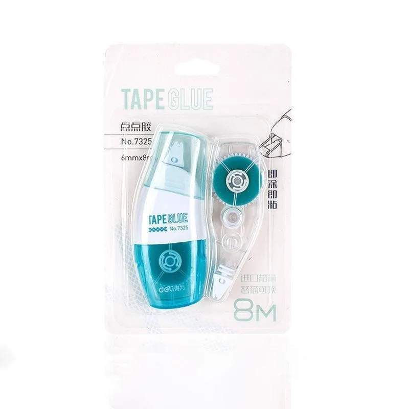 Nastro Biadesivo Trasparente 6 Mm X 6 M – 12 Rotoli Per Scrapbooking, Album, Diari E Progetti Creativi, Adesivo Senza Residui