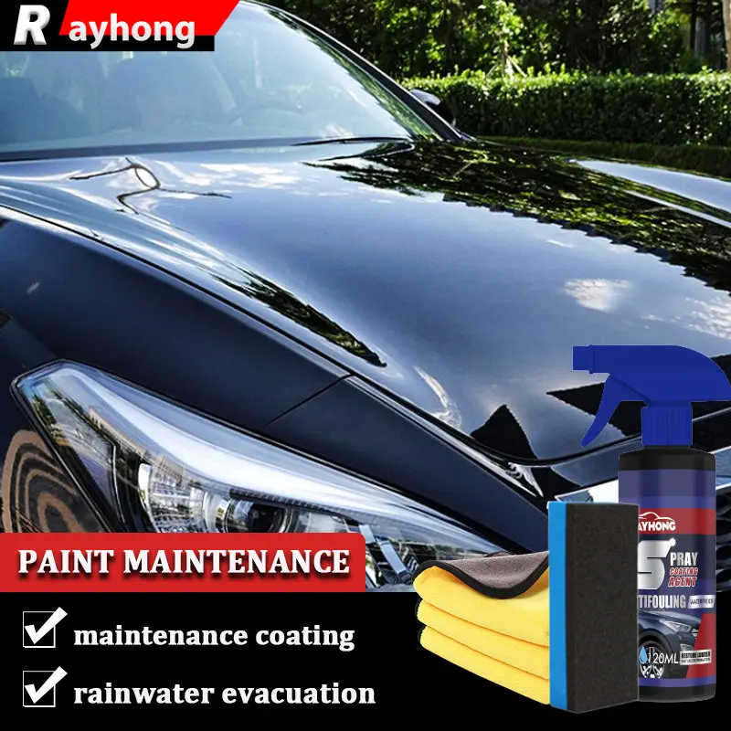 Quick Ceramic Coating For Auto Paint Crystal Wax Spray Nano Hydrophobic