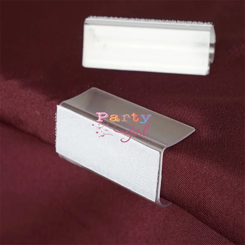Large Plastic Table Skirt Clip 5pcs Sold Price Adjustable For Wedding Decoration Banquet Tablecloth Clips
