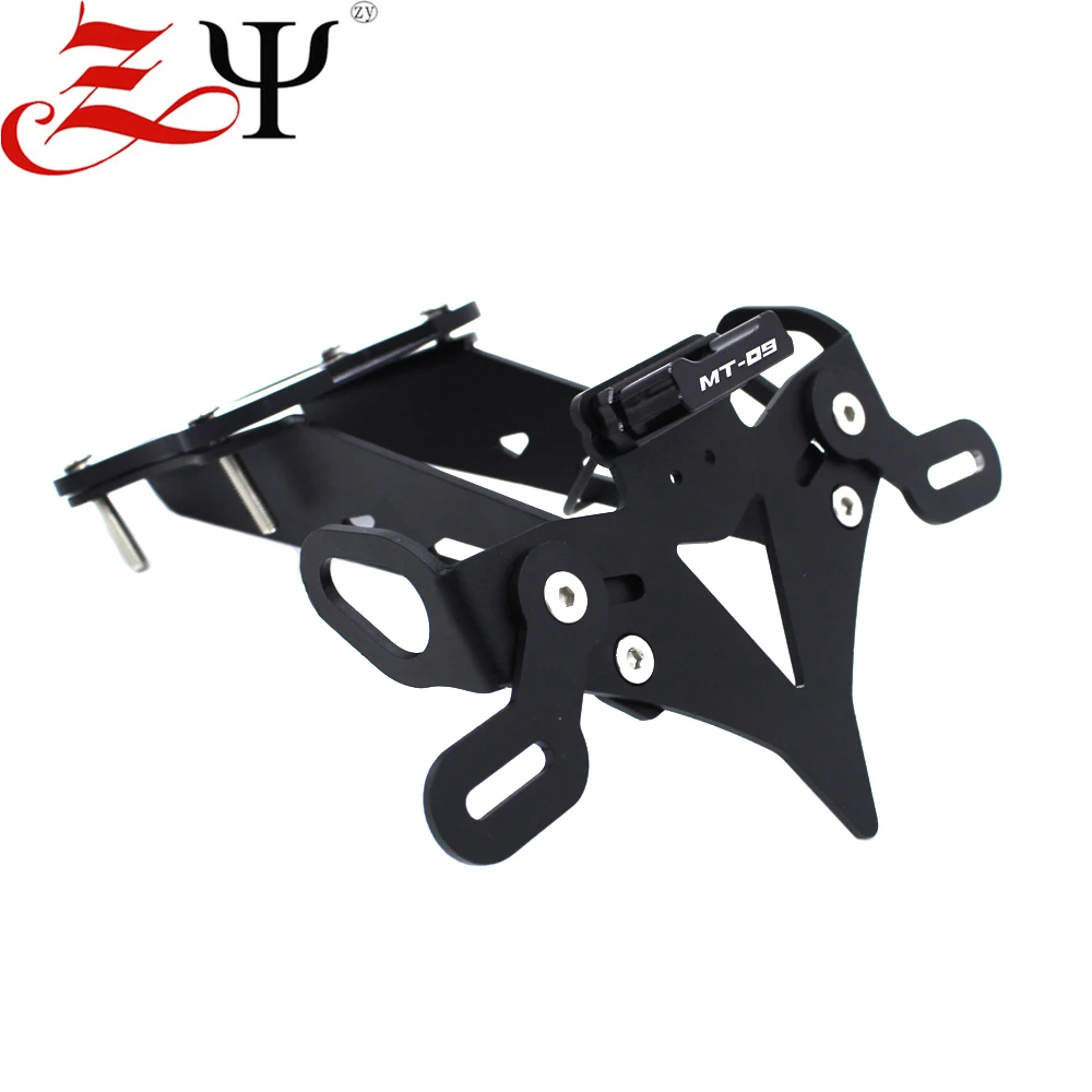 Motorcycle License Plate Holder For YAMAHA MT09 MT 09 License Plate Holder Tail Tidy Mount Bracket Rear Fender Eliminator MT-09 License Plate Holder,Motorcycle License Plate Holder