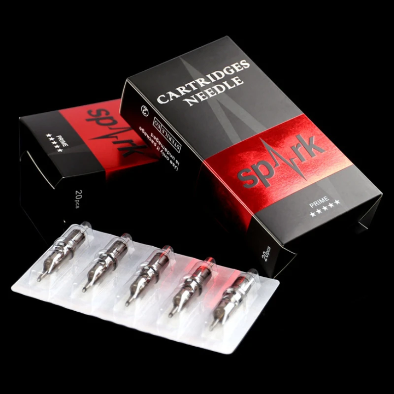 50Pcs Stigma Tattoo Needles Revolution Cartuccia Curvo Magnum Shader #12 (Ago Da 0.35Mm) #10 (Ago Da 0.3Mm)