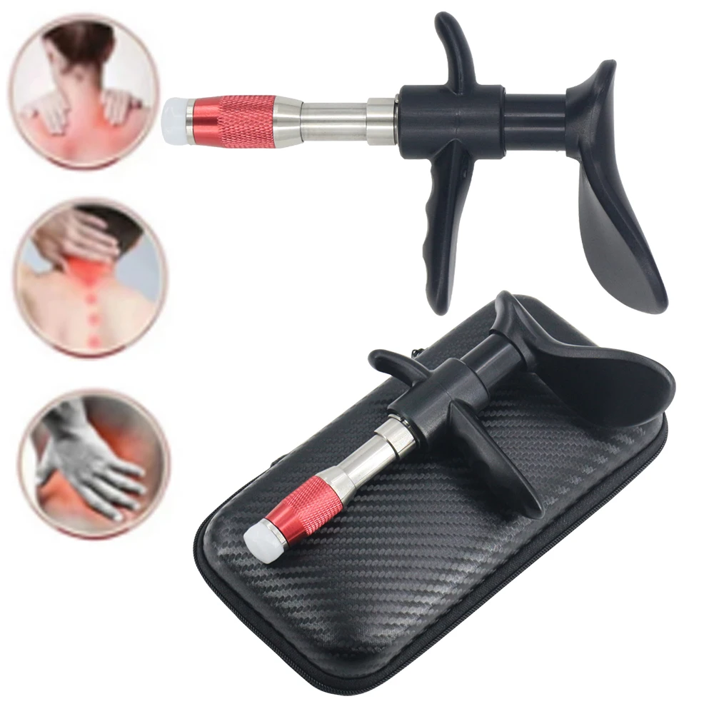 

New Chiropractic Adjusting Tool Therapy Spine Pain Correction Tools Manual Gun Spinal Adjustment Body Muscle Massager