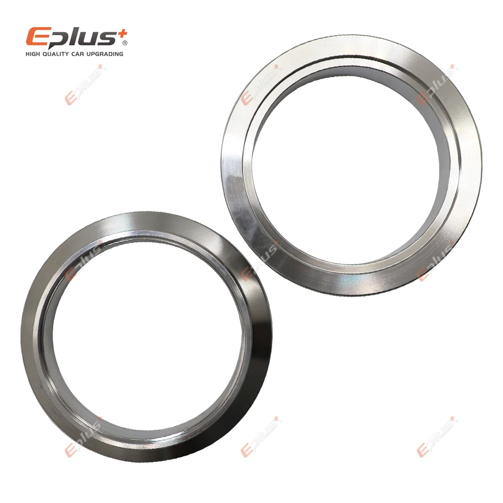 Stainless Steel V Band Clamp Eplus Car 304 Stainless Steel V Band Clamp Turbo Exhaust Pipe Vband Clamp Male Female Flange V Kits universal