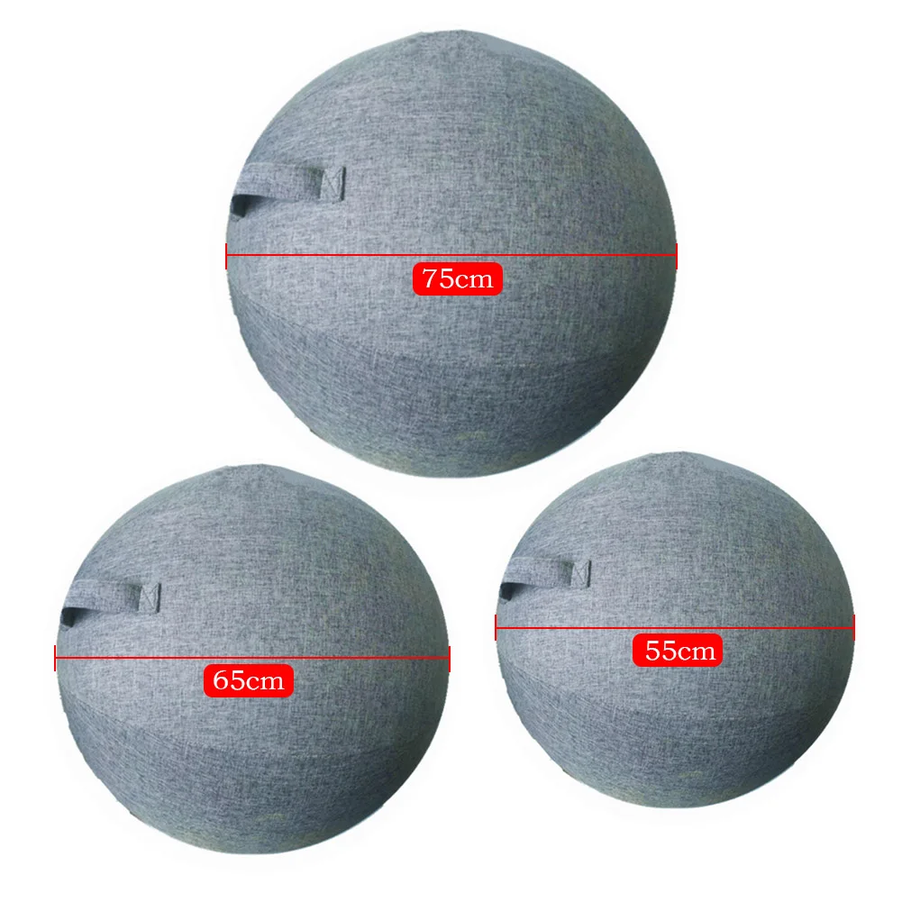 Premium Yoga Ball Protective Cover Gym Workout Balance Ball Cover and Bottom Ring for Yoga Gym Exercise Fitness Accessories