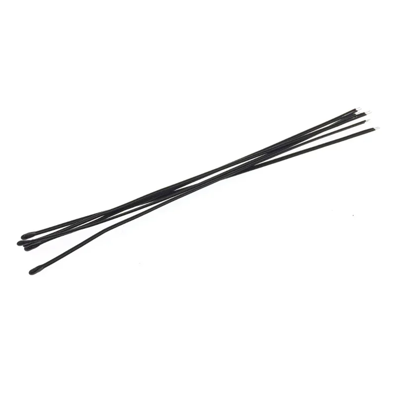 10pcs NTC Thermistor Temperature Sensor MF52D Resin Drop Head 3 MM In Diameter Resistance10kB Value3950 3435 Error1% 10 20 30CM