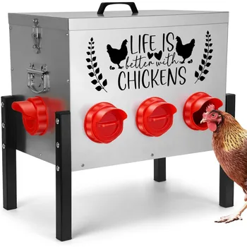 50LB Large Automatic Chicken Feeder 1