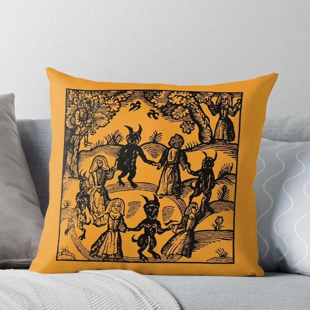 

Dance with the Devil Throw Pillow Luxury Pillow Case Christmas Pillow