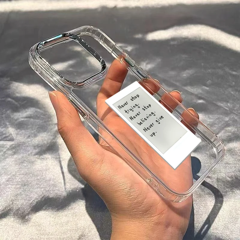 Chic Never Give Up Soft Phone Case Cover