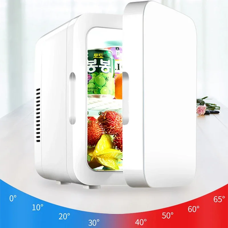 15L Fridge Car Refrigerator Freezer Portable Car Cooler Keep Warm and Cool  Dual-use Quick Refrigeration for Home Picnic - US Plug